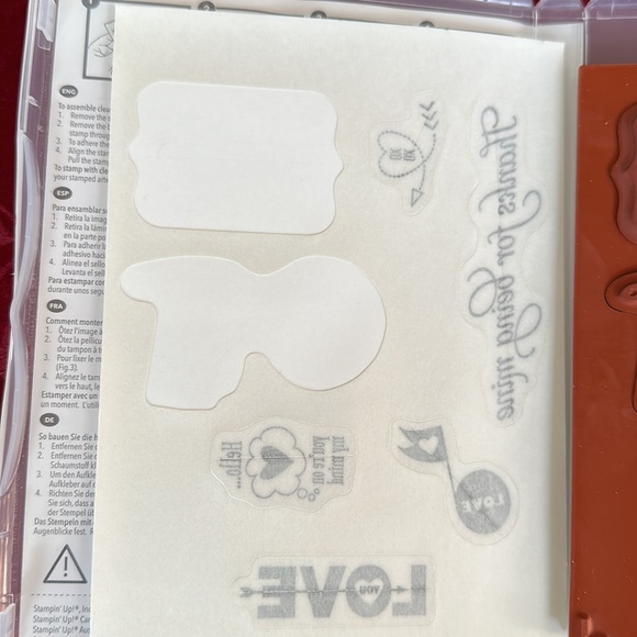 Stampin’ Up! RETIRED Love You to the Moon Stamp Set - Picture 3 of 3